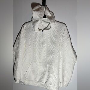 Minos Long Sleeve Hoodies for Women  Drawstring Pullover Sweatshirts size small